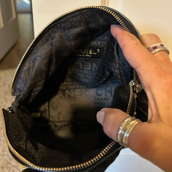 Chanel Four Leaf Clover Satin clutch/wristlet bag Limited Listing! - Picture 8 of 12